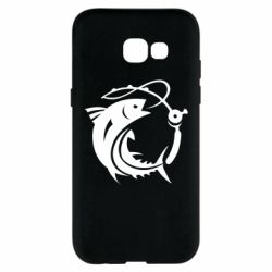 Чехол для Samsung A5 2017 Fish on the hook - PrintSalon