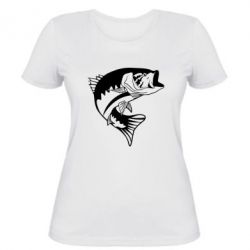 Жіноча футболка Fish - PrintSalon