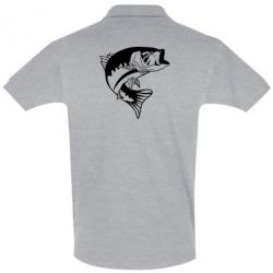 Мужское поло Fish - PrintSalon