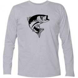 Футболка с длинным рукавом Fish