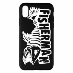 Чехол для iPhone X/Xs Fisherman