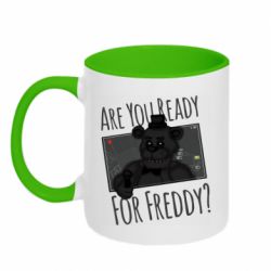 Чашка двокольорова Five Nights at Freddy's 1 - PrintSalon