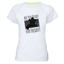 Жіноча футболка для спорту Five Nights at Freddy's 1 - PrintSalon