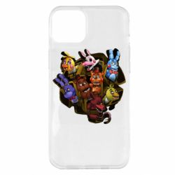 Чохол для iPhone 14 Plus Five Nights At Freddy's monsters-PrintSalon Чохол для iPhone 14 Plus Five Nights At Freddy's monsters