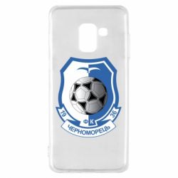 Чехол для Samsung A8 2018 ФК Черноморец Одесса - PrintSalon