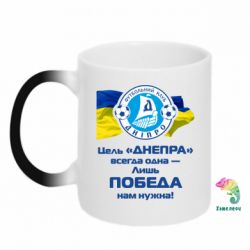 Чашка-хамелеон ФК Днепр гимн - PrintSalon