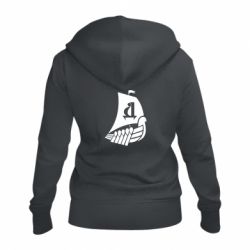 Жіноче худі на блискавці ФК Дніпро - PrintSalon