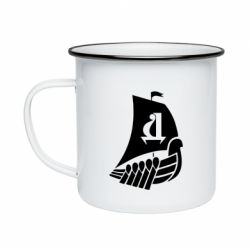 Кружка емальована ФК Дніпро - PrintSalon