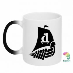 Чашка-хамелеон ФК Дніпро - PrintSalon