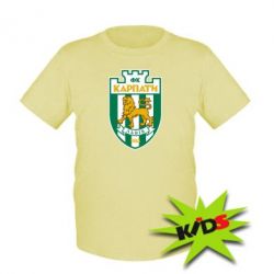 Дитяча футболка ФК Карпати Львів-PrintSalon Дитяча футболка ФК Карпати Львів