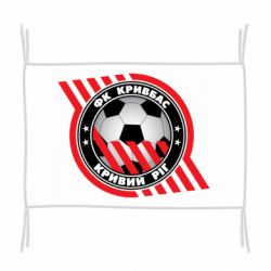 Флаг ФК Кривбасс Кривой Рог - PrintSalon