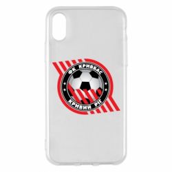 Чехол для iPhone X/Xs ФК Кривбасс Кривой Рог - PrintSalon