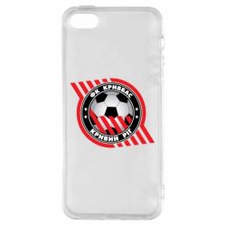 Чехол для iPhone5/5S/SE ФК Кривбасс Кривой Рог - PrintSalon