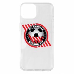 Чехол для iPhone 14 ФК Кривбасс Кривой Рог - PrintSalon