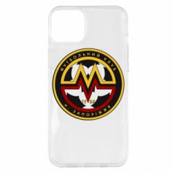 Чехол для iPhone 14 Plus ФК Металург Запоріжжя - PrintSalon