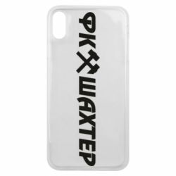 Чехол для iPhone Xs Max ФК Шахтар текст - PrintSalon