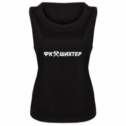 Женская майка ФК Шахтар текст - PrintSalon