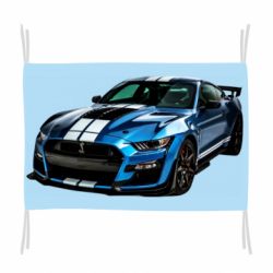 Флаг 2020 Ford Mustang Shelby GT500 - PrintSalon