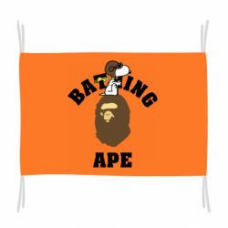 Флаг A bathing ape peanuts - PrintSalon