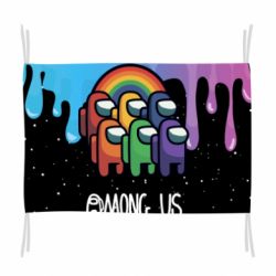 Флаг Among Us art paints - PrintSalon