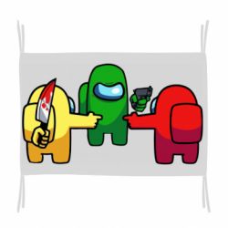 Флаг Among Us - His Faut - PrintSalon