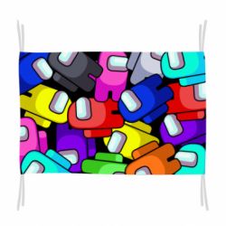 Флаг Among us multicolored - PrintSalon