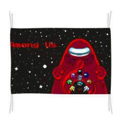 Прапор Among us pixels - PrintSalon