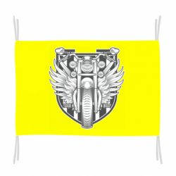 Флаг Bike Shield Art - PrintSalon