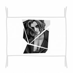 Флаг Black and white Damiano - PrintSalon