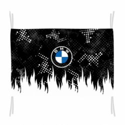 Флаг BMW logo and grunge background