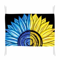 Флаг Большой подсолнух Украина - PrintSalon