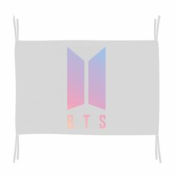 Флаг BTS gradient logo - PrintSalon