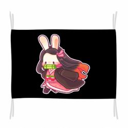 Флаг Chibi Bunny Kamado Nezuko - PrintSalon