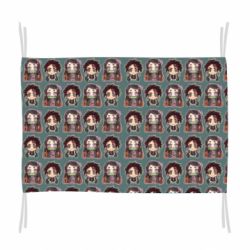 Флаг Cute Tanjiro with Nezuko - PrintSalon