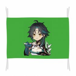 Флаг Cяо кушает - PrintSalon