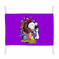 Флаг Cyberpunk: Edgerunners - PrintSalon