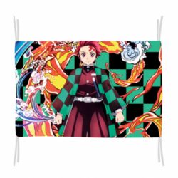 Флаг Demon Slayer Kimetsu No Yaiba - PrintSalon