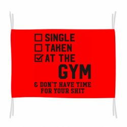 Флаг DON'T HAVE TIME FOR YOUR SHIT - PrintSalon