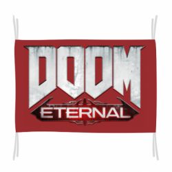 Прапор Doom Eternal logo - PrintSalon
