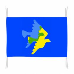 Флаг Dove flag of Ukraine