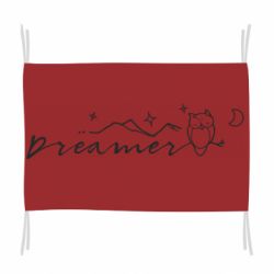 Флаг Dreamer  owl - PrintSalon