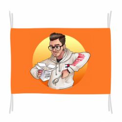 Флаг Эдисон: Мамина Перловка - PrintSalon