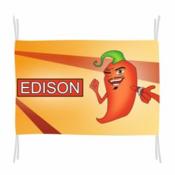 Прапор Edison Pepper - PrintSalon