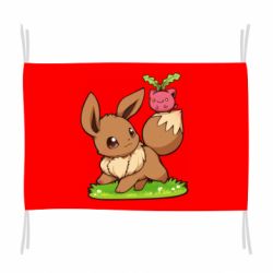 Флаг Eevee with Hoppip