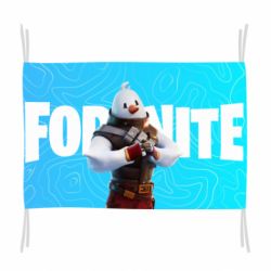 Флаг Fortnite Snowman - PrintSalon