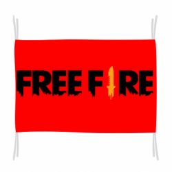 Прапор Free Fire logo