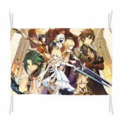 Флаг Genshin Impact Characters - PrintSalon