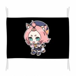 Флаг Genshin Impact chibi Diona - PrintSalon