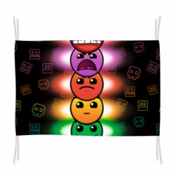 Прапор Geometry Dash Levels - PrintSalon