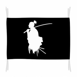 Флаг Ghost Of Tsushima Silhouette - PrintSalon